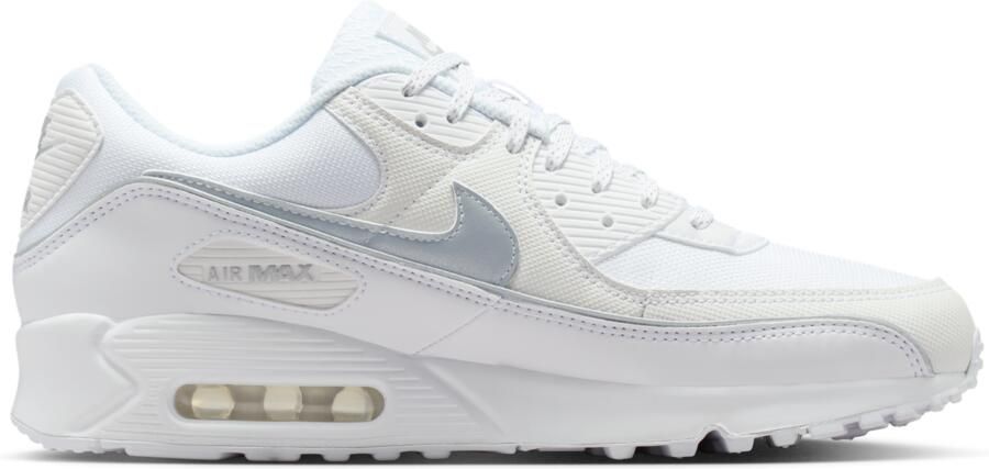 Nike Air Max 90 Premium herenschoenen met reflecterende accenten Wit - Foto 3