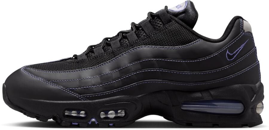 Nike Lage Sneakers Air Max 95 OG Big Bubble Black Persian Violet