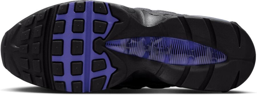 Nike Lage Sneakers Air Max 95 OG Big Bubble Black Persian Violet - Foto 4