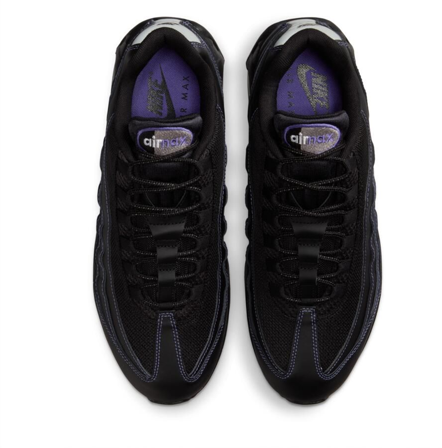 Nike Lage Sneakers Air Max 95 OG Big Bubble Black Persian Violet - Foto 2