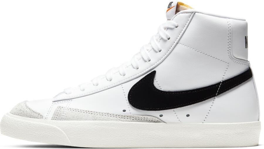 Nike Blazer Mid '77 (gs) Basketball Schoenen white black total orange maat: 40 beschikbare maaten:36.5 37.5 38.5 40 - Foto 5