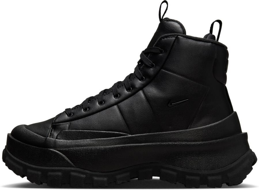 Nike Hoge Top Veterschoen Zwart Rood Blauw Black Dames - Foto 4