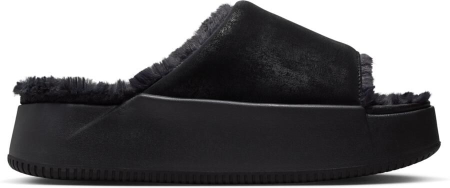 Nike Calm Slippers en Sandalen Dames Zwart Mesh Synthetisch - Foto 3