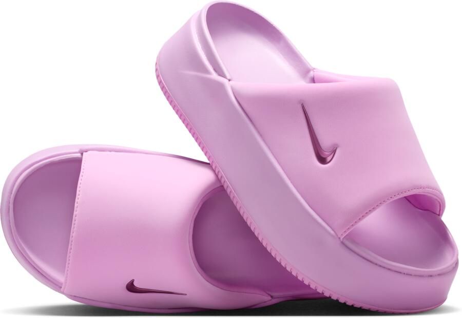 Nike Calm Elevation slippers voor dames Paars