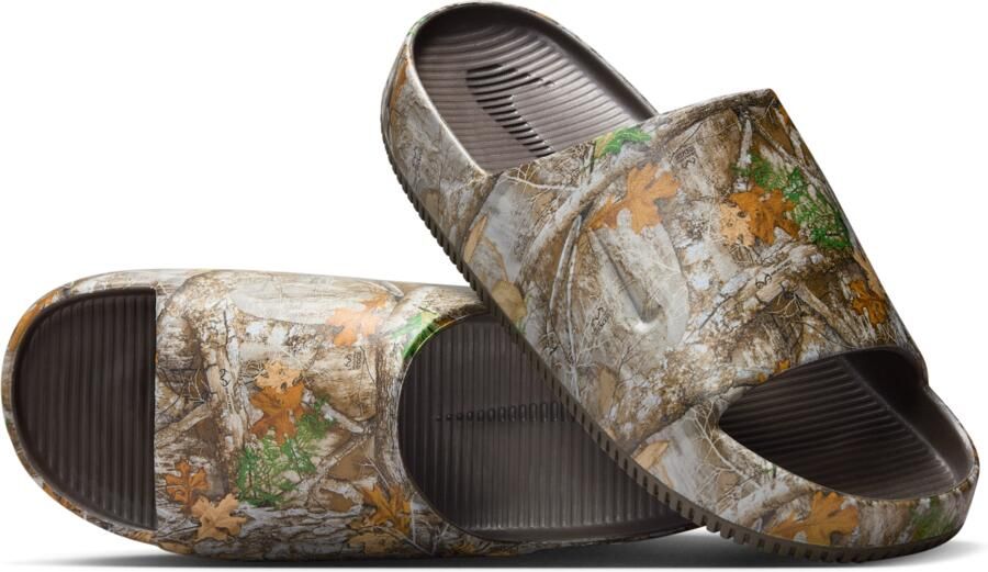 Nike Calm RealTree slippers voor heren Bruin - Foto 1
