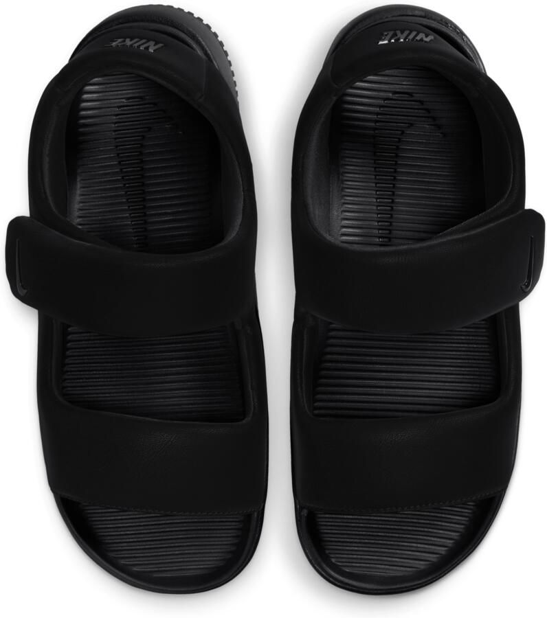 Nike Calm Heren Slippers en Sandalen Zwart Maat: 42.5 Mesh Synthetisch Foot Locker - Foto 2