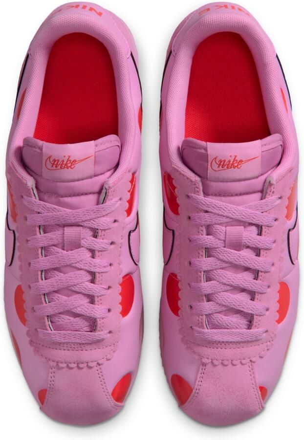 Nike Cortez Sneakers Dames Roze Mesh Synthetisch - Foto 2