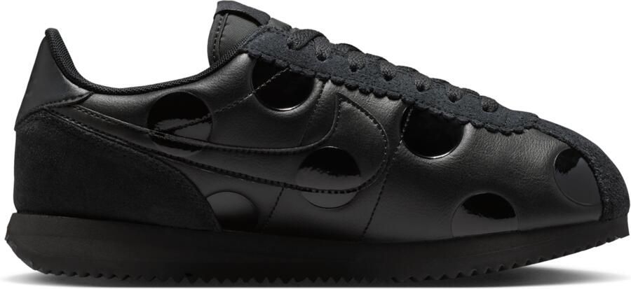 Nike Cortez Sneakers Dames Zwart Mesh Synthetisch - Foto 3
