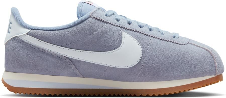 Nike Cortez Sneakers Dames Grijs Mesh Synthetisch - Foto 3