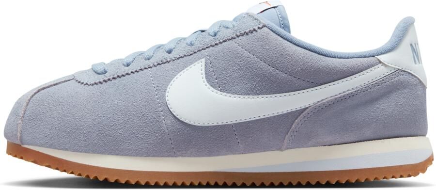 Nike Cortez Sneakers Dames Grijs Mesh Synthetisch