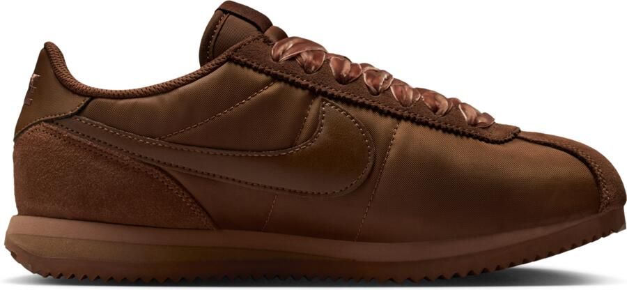 Nike Cortez Sneakers Dames Bruin Mesh Synthetisch - Foto 3