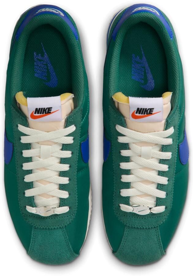 Nike Cortez Sneakers Dames Groen Mesh Synthetisch - Foto 2