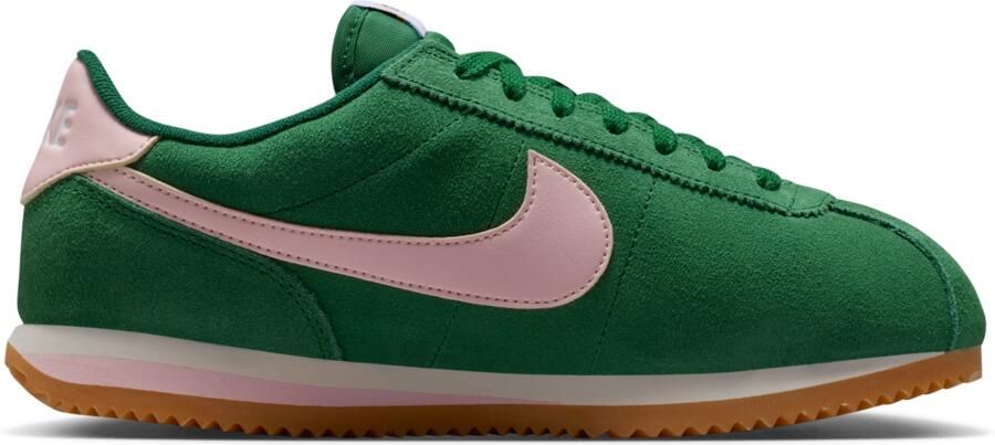 Nike Cortez Sneakers Dames Groen Mesh Synthetisch - Foto 3