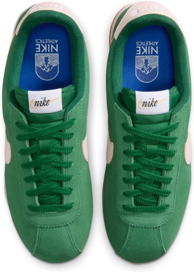 Nike Cortez Sneakers Dames Groen Mesh Synthetisch - Foto 2