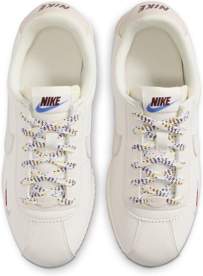 Nike Cortez Kindersneakers Paars Mesh Synthetisch