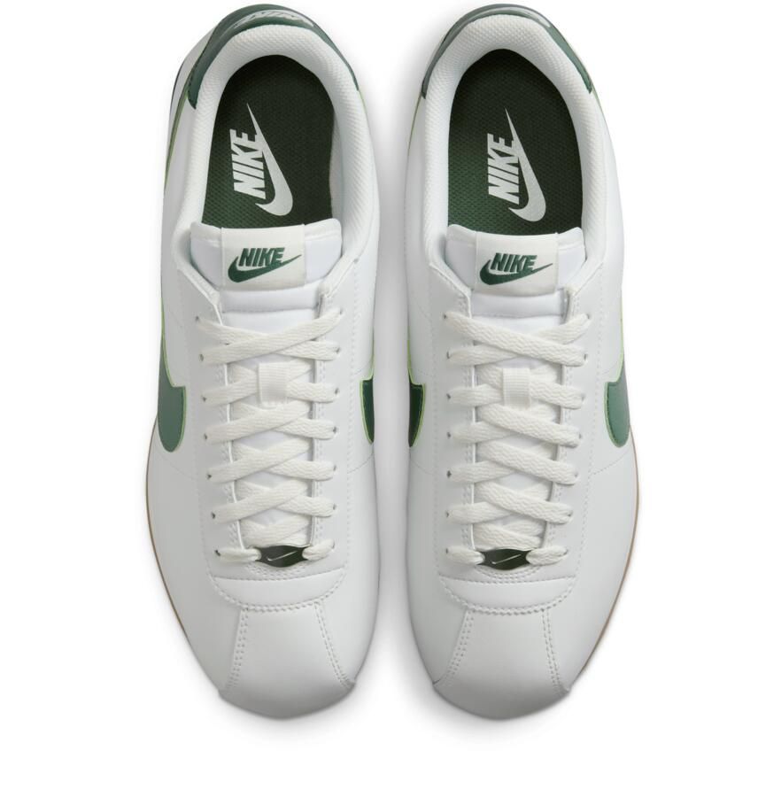 Nike Cortez Sneakers Heren Wit Mesh Synthetisch
