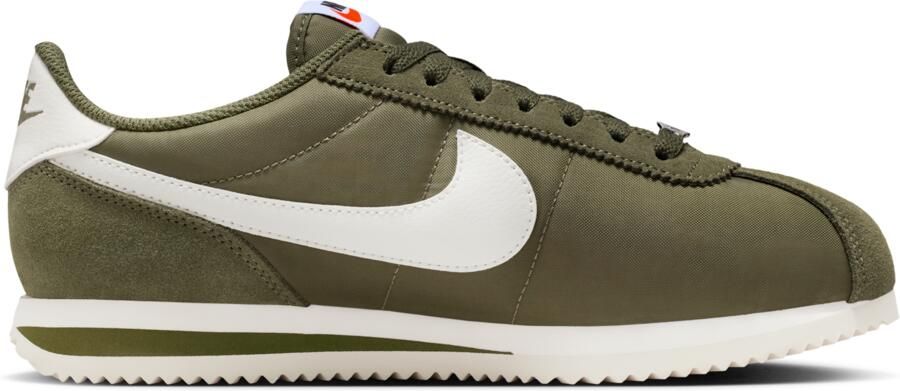 Nike Cortez Sneakers Dames Olijf Mesh Synthetisch - Foto 3