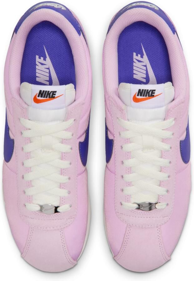 Nike Cortez Sneakers Dames Roze Mesh Synthetisch - Foto 2