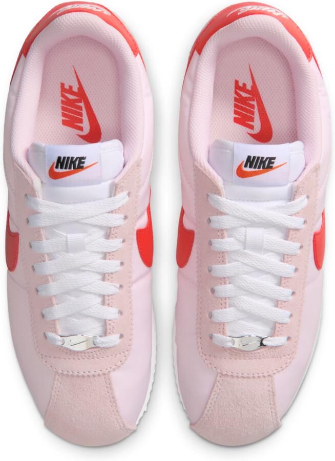 Nike Cortez Sneakers Dames Rood Mesh Synthetisch - Foto 2