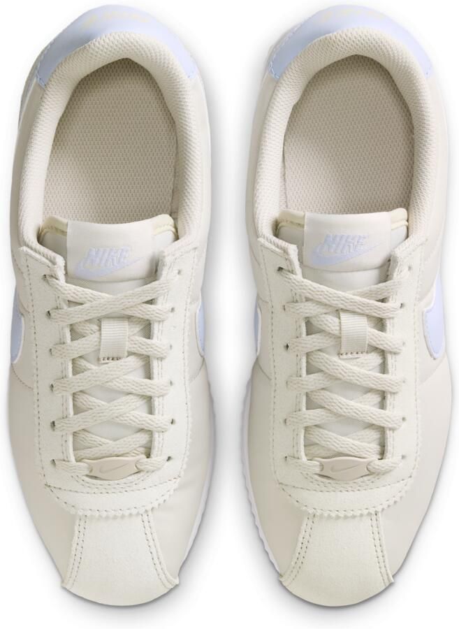 Nike Cortez Kindersneakers Wit Mesh Synthetisch