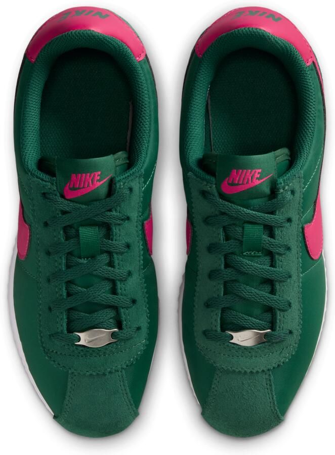 Nike Cortez Kindersneakers Groen Mesh Synthetisch