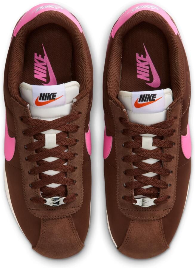 Nike Cortez Sneakers Dames Bruin Mesh Synthetisch - Foto 2