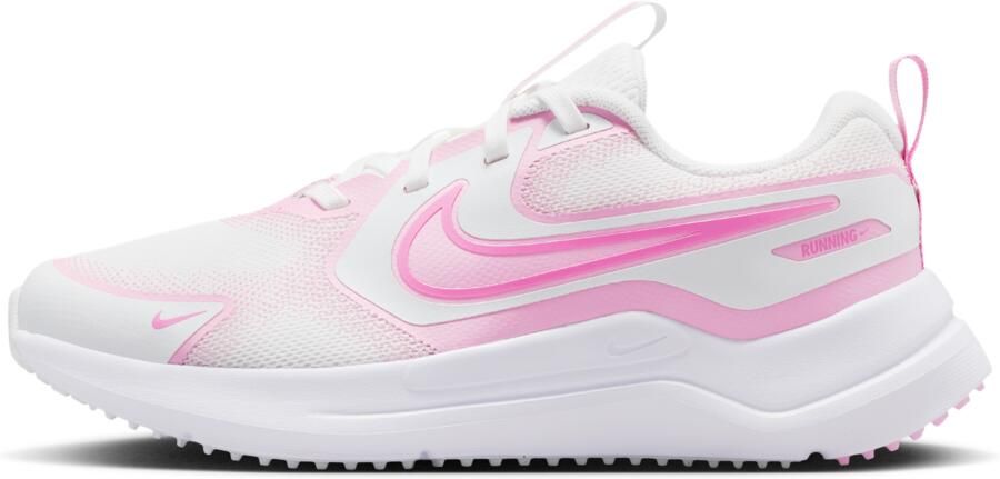 Nike Cosmic Runner hardloopschoenen voor kids (straat) Wit