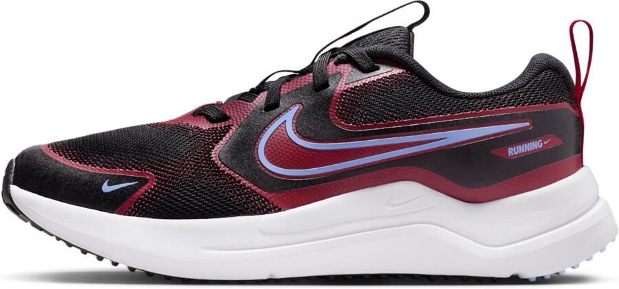 Nike Cosmic Runner hardloopschoenen voor kids (straat) Zwart