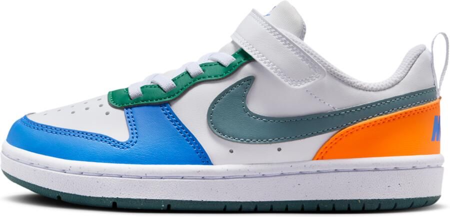 Nike Court Borough Low Recraft kleuterschoenen Wit