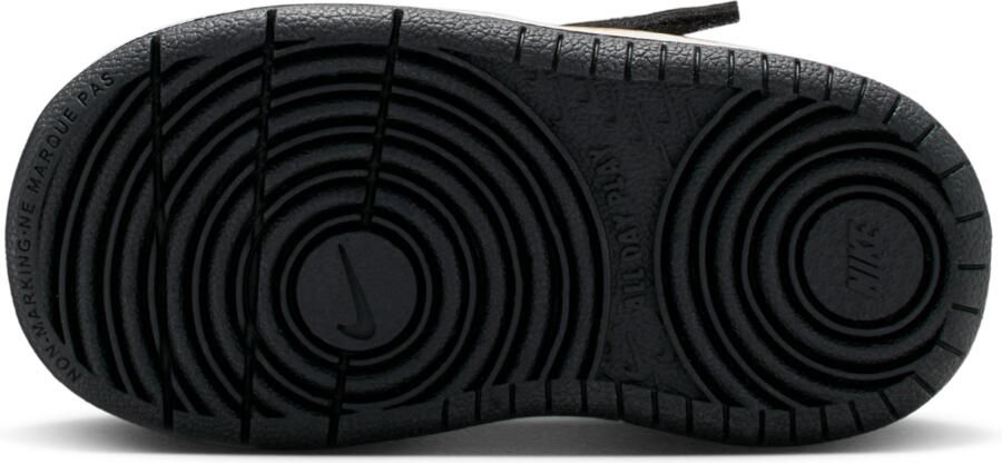 Nike Court Borough Low Recraft schoenen voor baby's peuters Zwart - Foto 4
