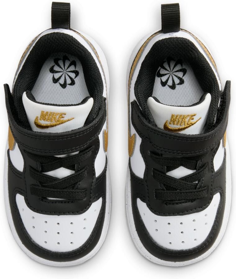 Nike Court Borough Low Recraft schoenen voor baby's peuters Zwart