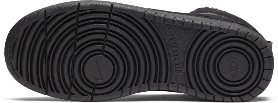 Nike Kids Zwarte Nike Hoge Sneaker Court Borough Mid Kids - Foto 4