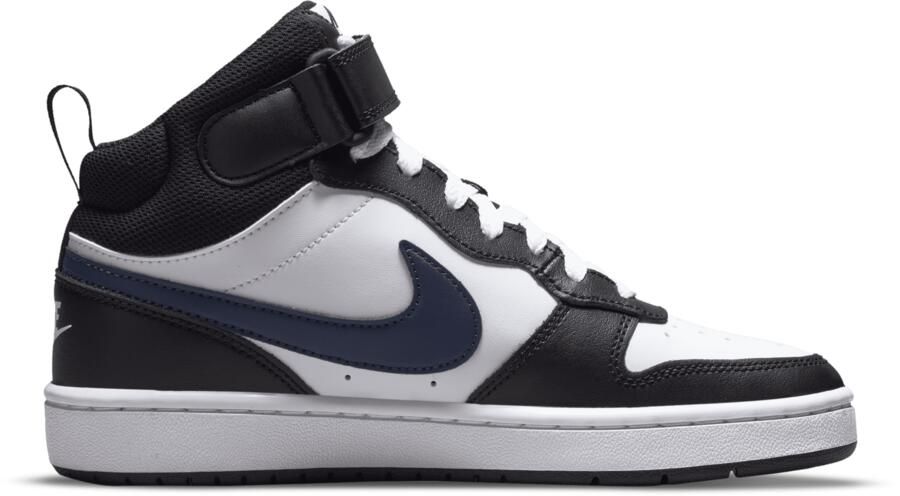 Nike Court Borough Mid 2 Bg Sneakers Zwart - Foto 4