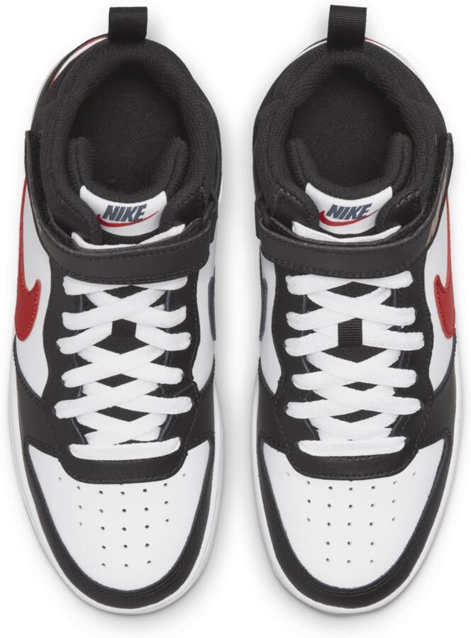 Nike Court Borough Mid 2 Bg Sneakers Zwart - Foto 3