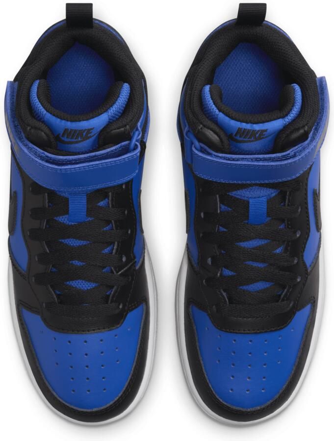 Nike Court Borough Mid 2 Kinderschoenen Blauw - Foto 2