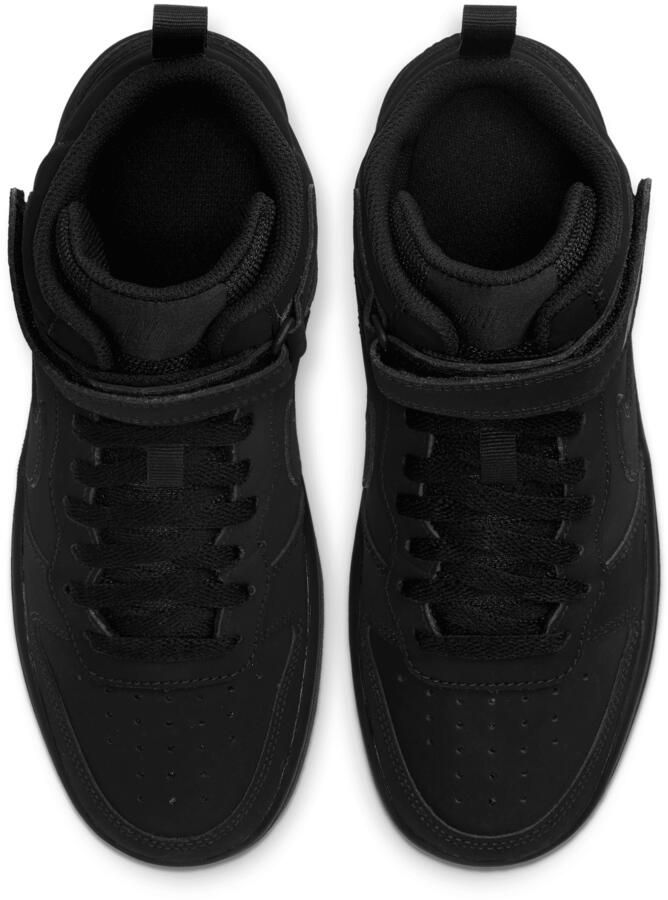 Nike Court Borough Mid 2 kinderschoenen Zwart - Foto 2