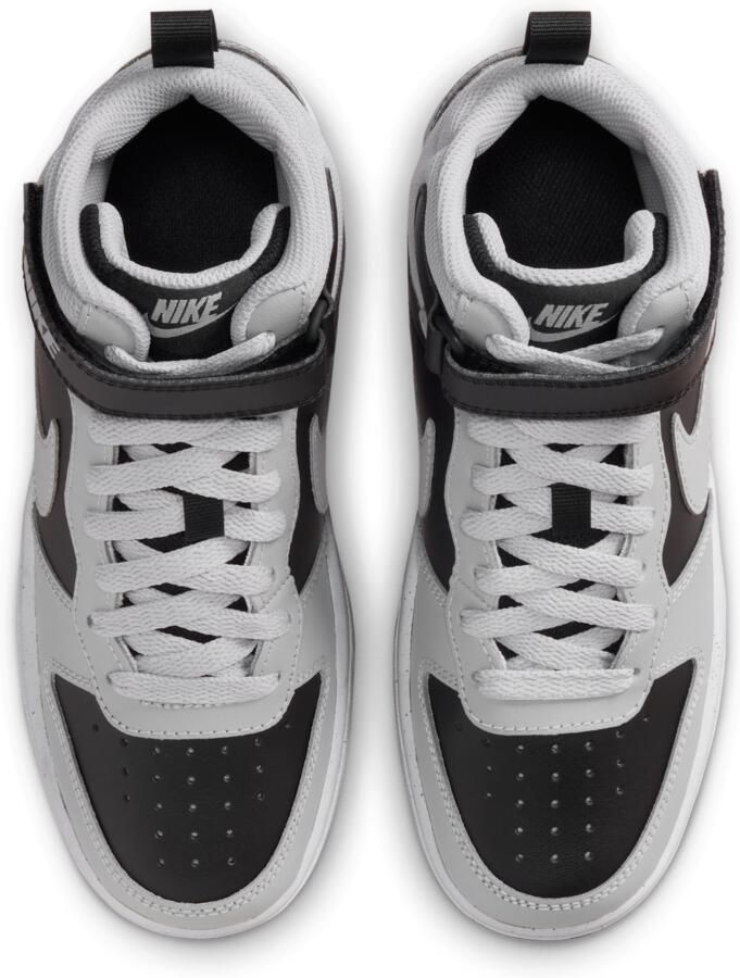Nike Court Borough Mid 2 Kinderschoenen Zwart - Foto 2