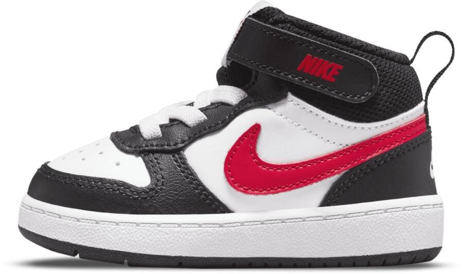 Nike Court Borough Mid 2 Bg Sneakers Zwart - Foto 3