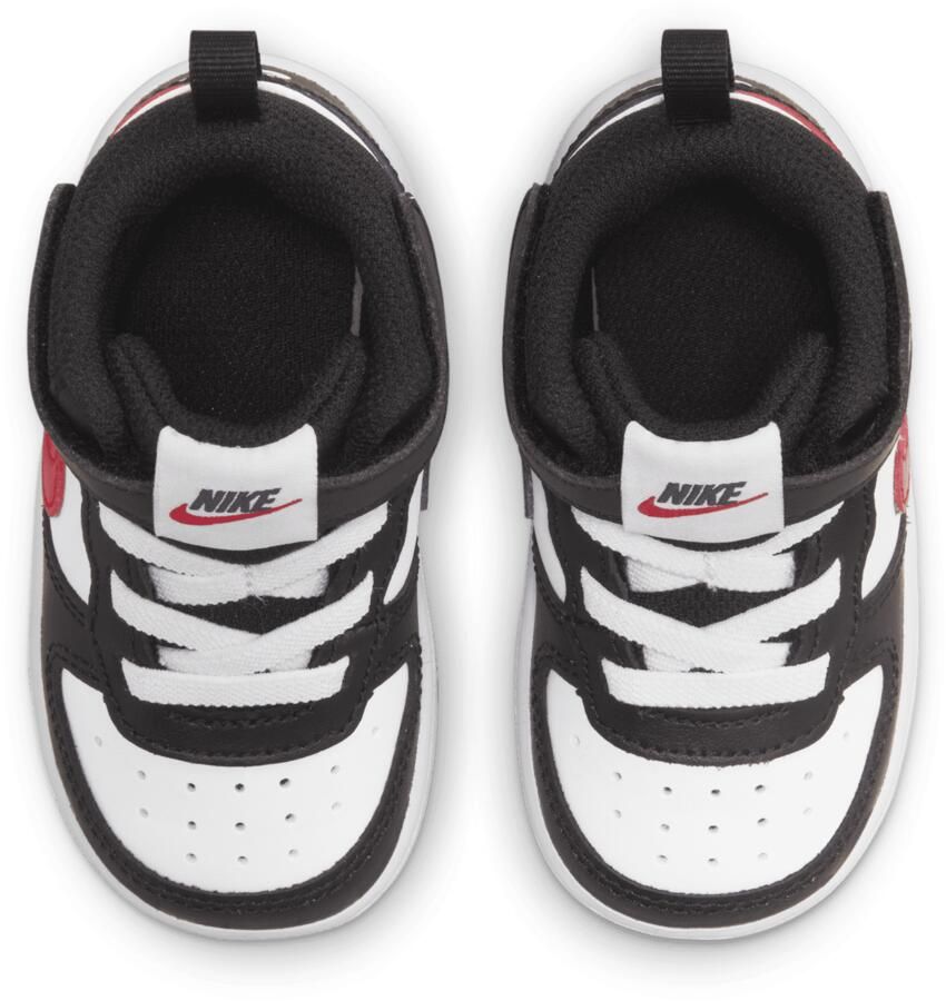 Nike Court Borough Mid 2 Bg Sneakers Zwart - Foto 5