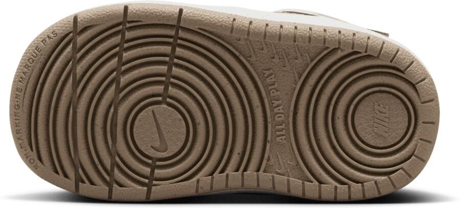 Nike Court Borough Mid 2 schoenen voor baby's peuters Bruin - Foto 4