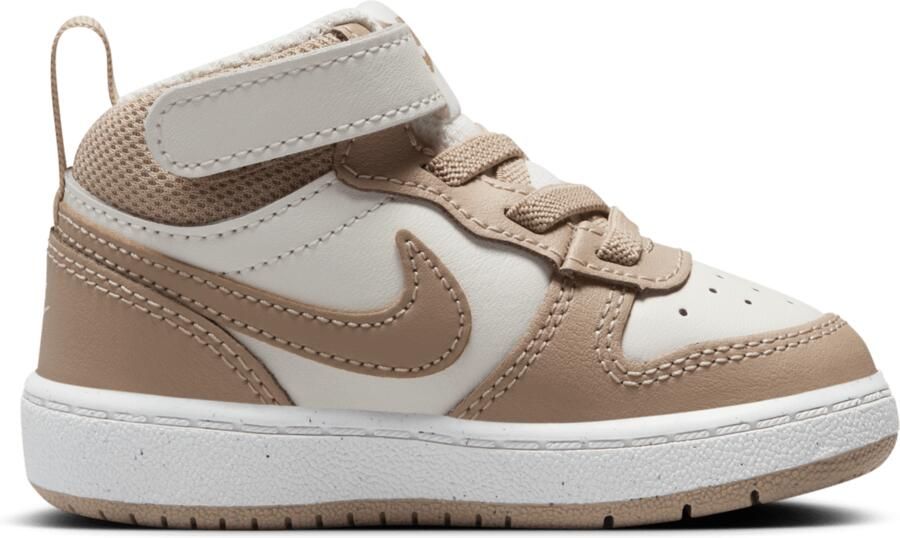 Nike Court Borough Mid 2 schoenen voor baby's peuters Bruin - Foto 3
