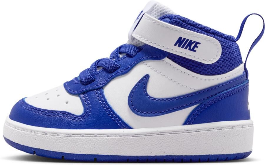 Nike Court Borough Mid 2 schoenen voor baby's peuters Wit