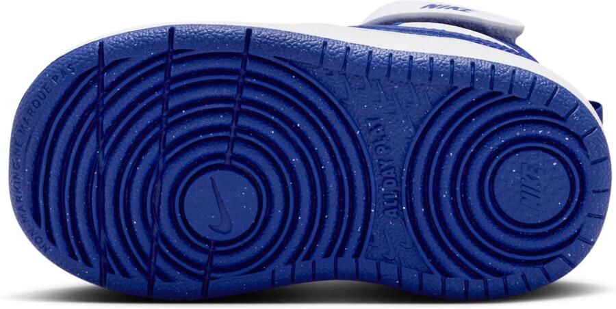 Nike Court Borough Mid 2 schoenen voor baby's peuters Wit - Foto 4