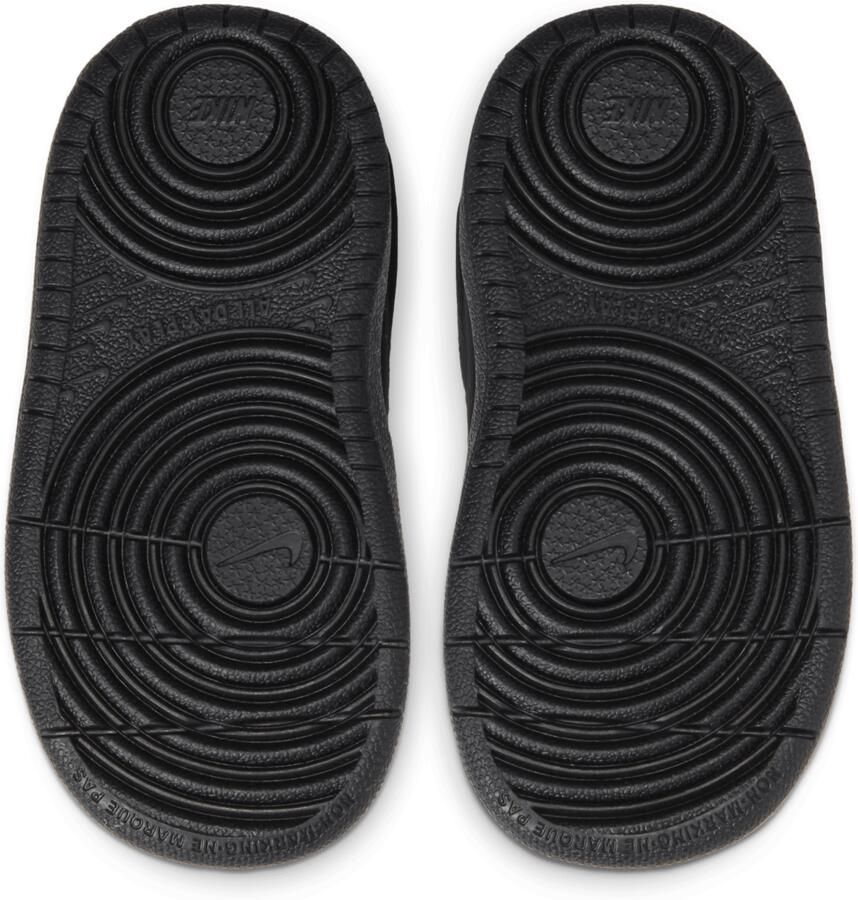 Nike Court Borough Mid 2 schoenen voor baby's peuters Zwart - Foto 2