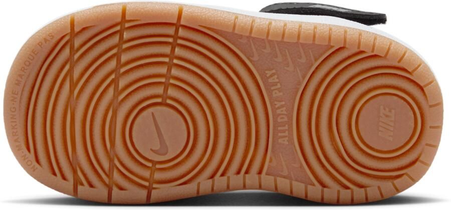 Nike Court Borough Mid 2 schoenen voor baby's peuters Zwart - Foto 4