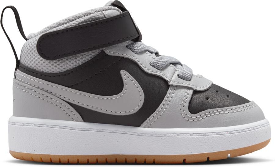 Nike Court Borough Mid 2 schoenen voor baby's peuters Zwart - Foto 3