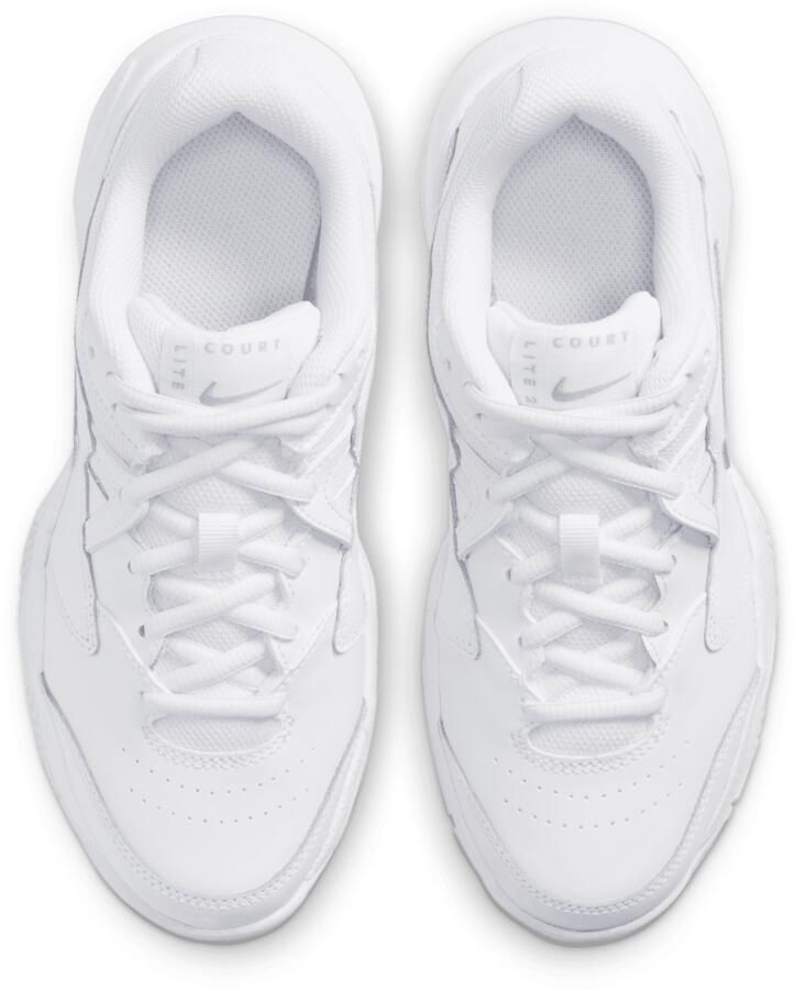 Nike Court Jr. Lite 2 Tennisschoen voor kids Wit