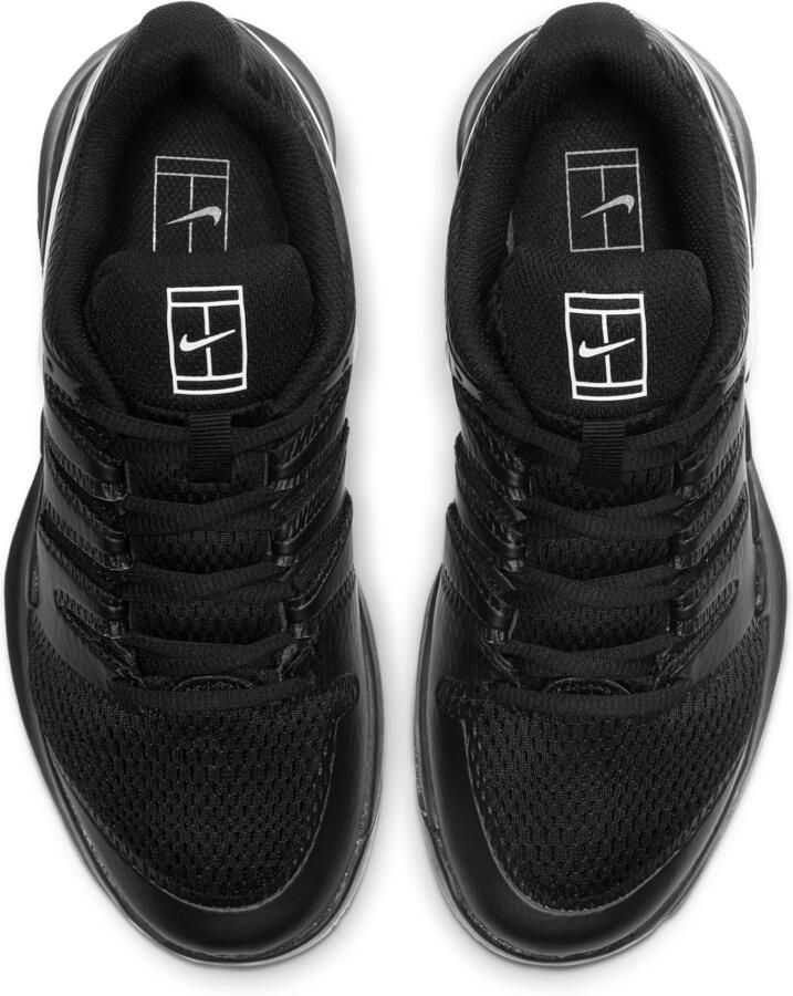 Nike Court Jr. Vapor X Tennisschoen voor kleuters kids Zwart