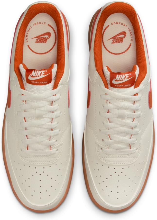 Nike Court Vision Low Herenschoenen Wit - Foto 2