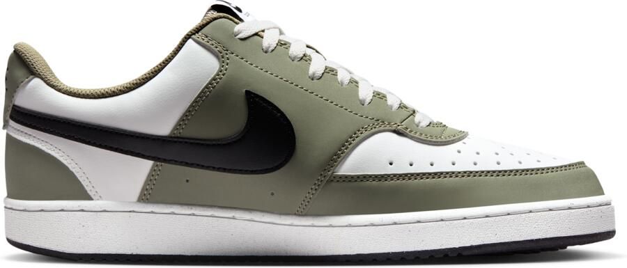 Nike Court Vision Low Sneakers Wit Olijfgroen Zwart - Foto 3